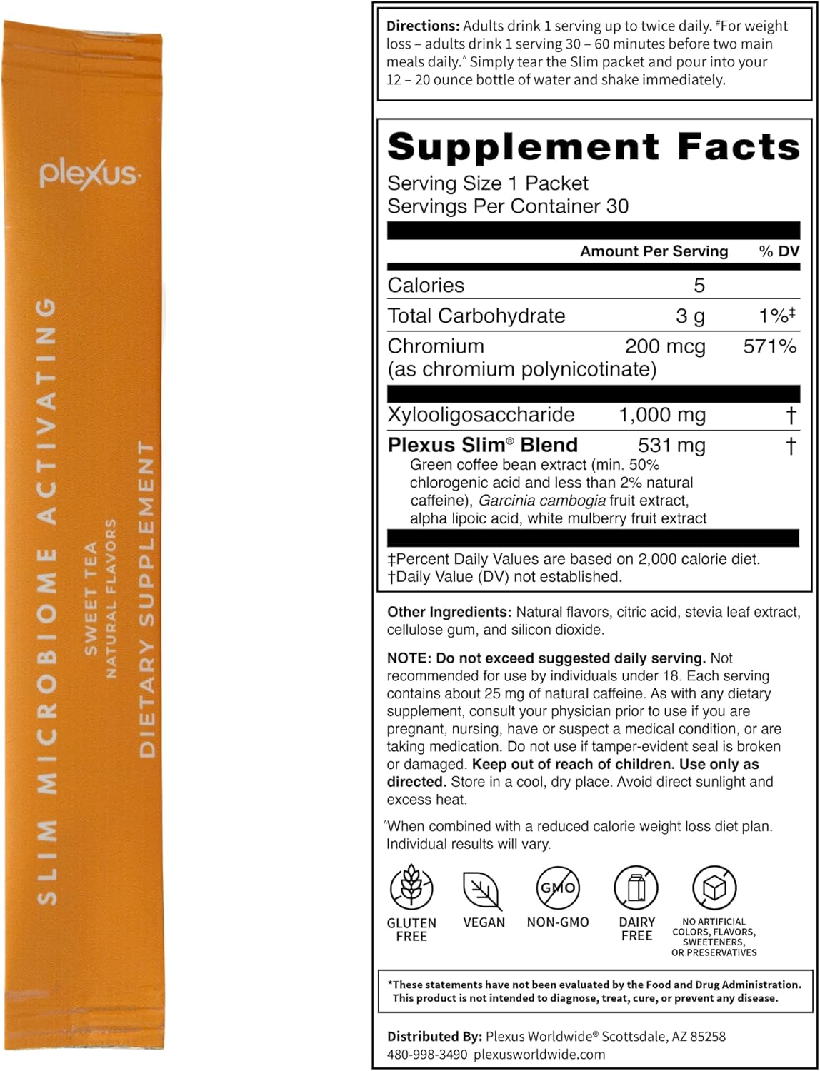 Sweet Tea Plexus Slim for Activating Microbiome Health