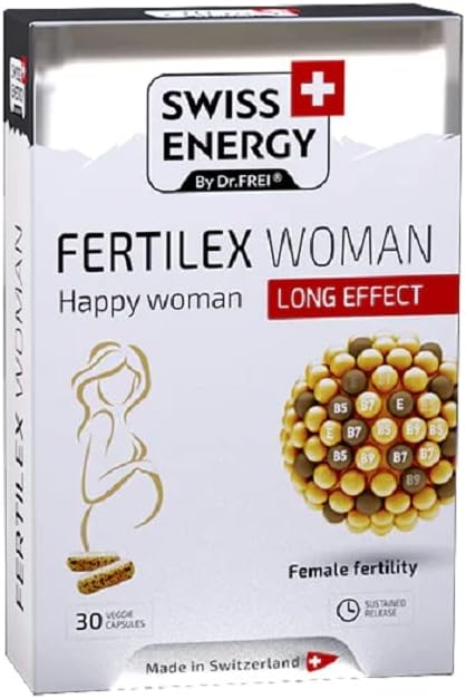 Swiss Energy Fertilax Woman: 30 Sustained Release Capsules for Female Fertility Boost