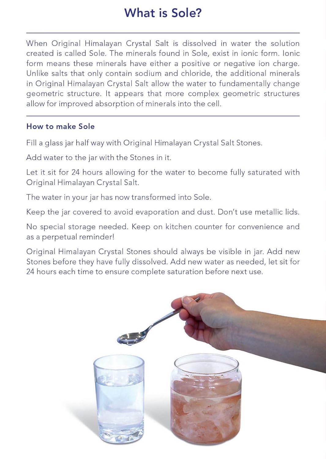 Symphony Natural Health Himalayan Crystal Salt Stones for Sole - Boost Hydration, Energy, and Cellular Communication with 84 Trace Minerals (3 Pack)