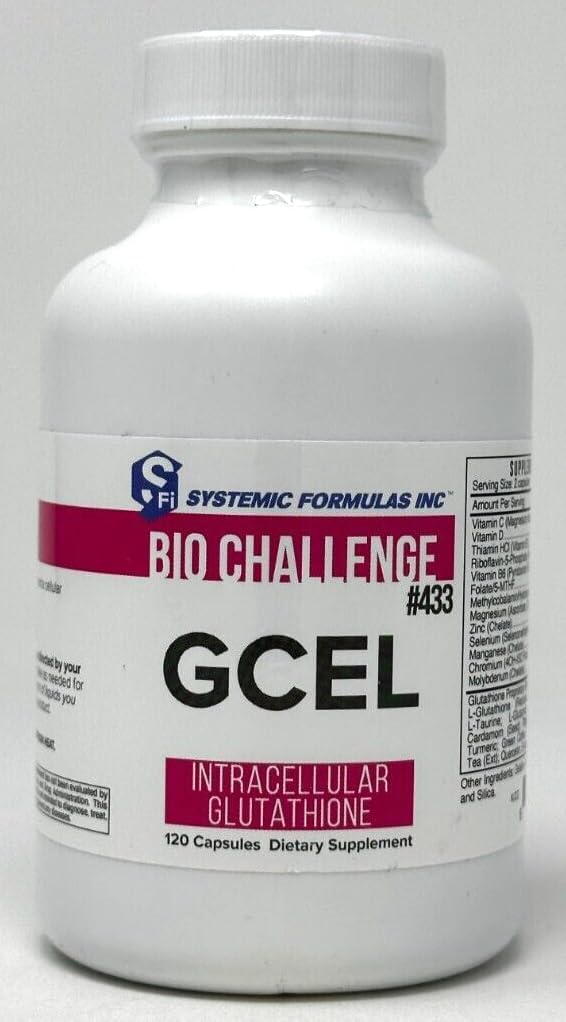 Systemic Formulas #433 GCEL - Cellular Energy Support Supplement