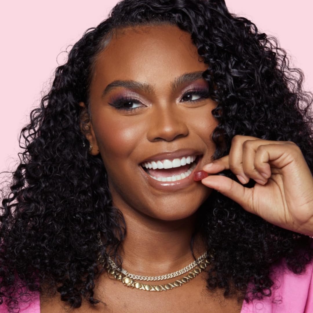 Tabitha Brown Vegan Biotin Hair Vitamin Gummies - Donna's Recipe for Stronger Hair