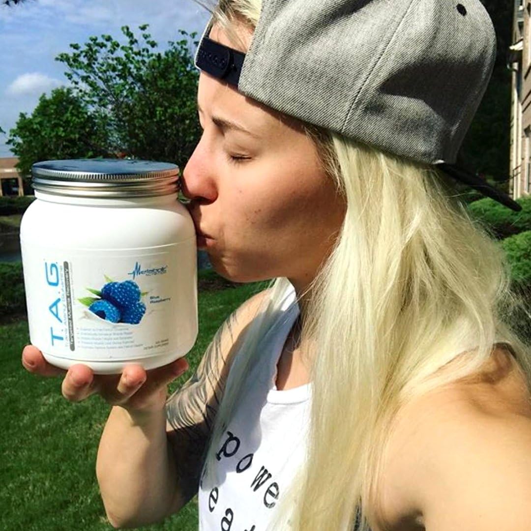 TAG Trans Alanyl Glutamine Powder - 100% L-Glutamine Peptide Supplement for Pre, Intra, Post Workout - 400g (Green Apple)