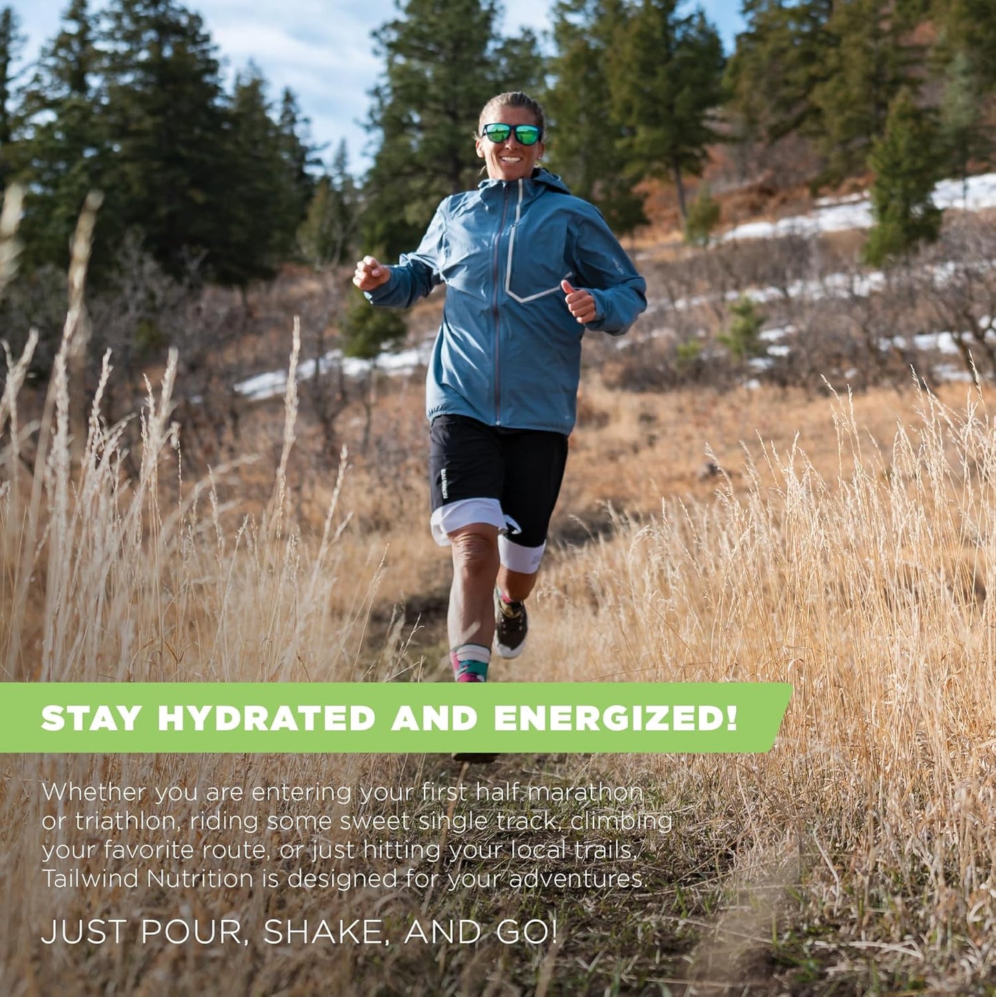 Tailwind Nutrition Endurance Fuel Powder Mix - Vegan, Non-GMO, Electrolyte Sports Drink - Dauwaltermelon Flavor, 50 Servings