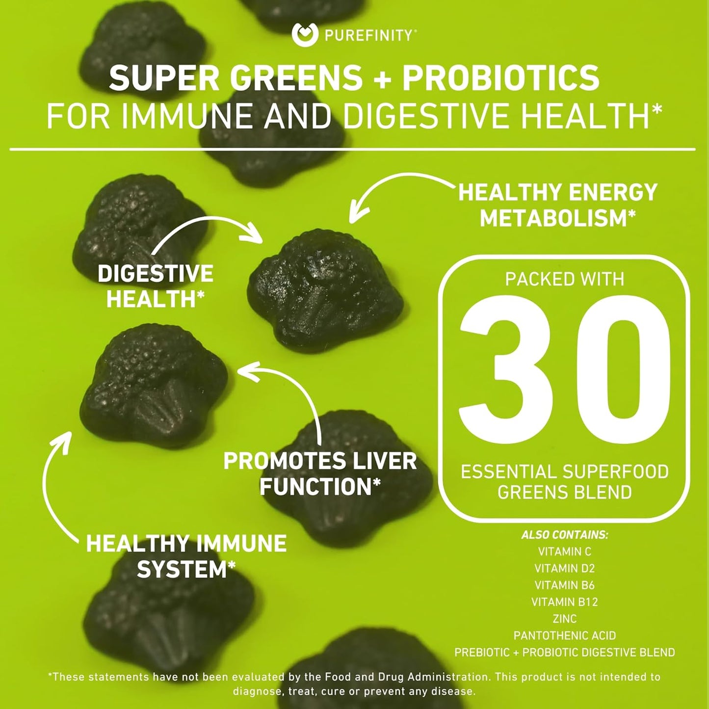 Tart Cherry and Super Greens Gummies Bundle for Uric Acid Flush and Daily Greens Cleansing