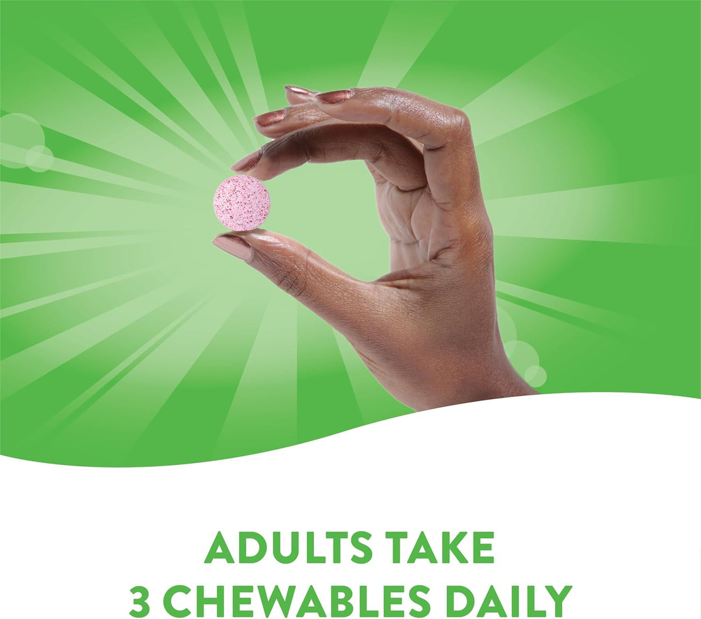 Tart Cherry Ultra Chewables - 1,200mg Antioxidant Support - Cherry Flavored, Vegan, 90 Count