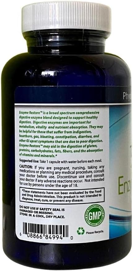 Taylor MD Enzyme Restore: Digestive Enzyme Supplement for Gut Health & Digestion Support