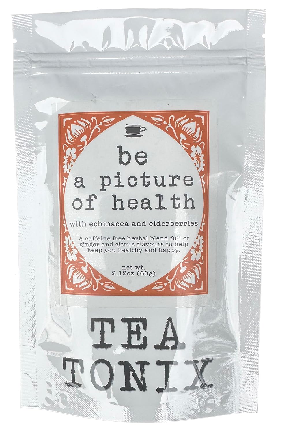Tea Tonix Picture of Health Blend - Echinacea, Elderberries, Ginger Tea 60g (2.12oz) for Cold Season Support