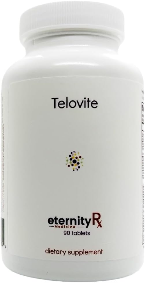 Telovite™ Multivitamin with Magnesium - Daily Comprehensive Health Supplement - 90 Capsules