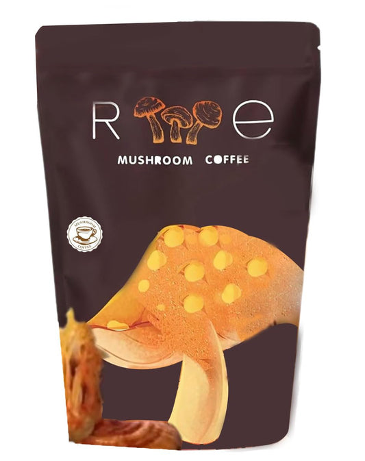 Tetedeer Mushroom Coffee Blend - Supports Focus, Digestion, Immunity | Cordyceps, Lion’s Mane, Shiitake, Reishi, Turkey Tail - 30 Servings