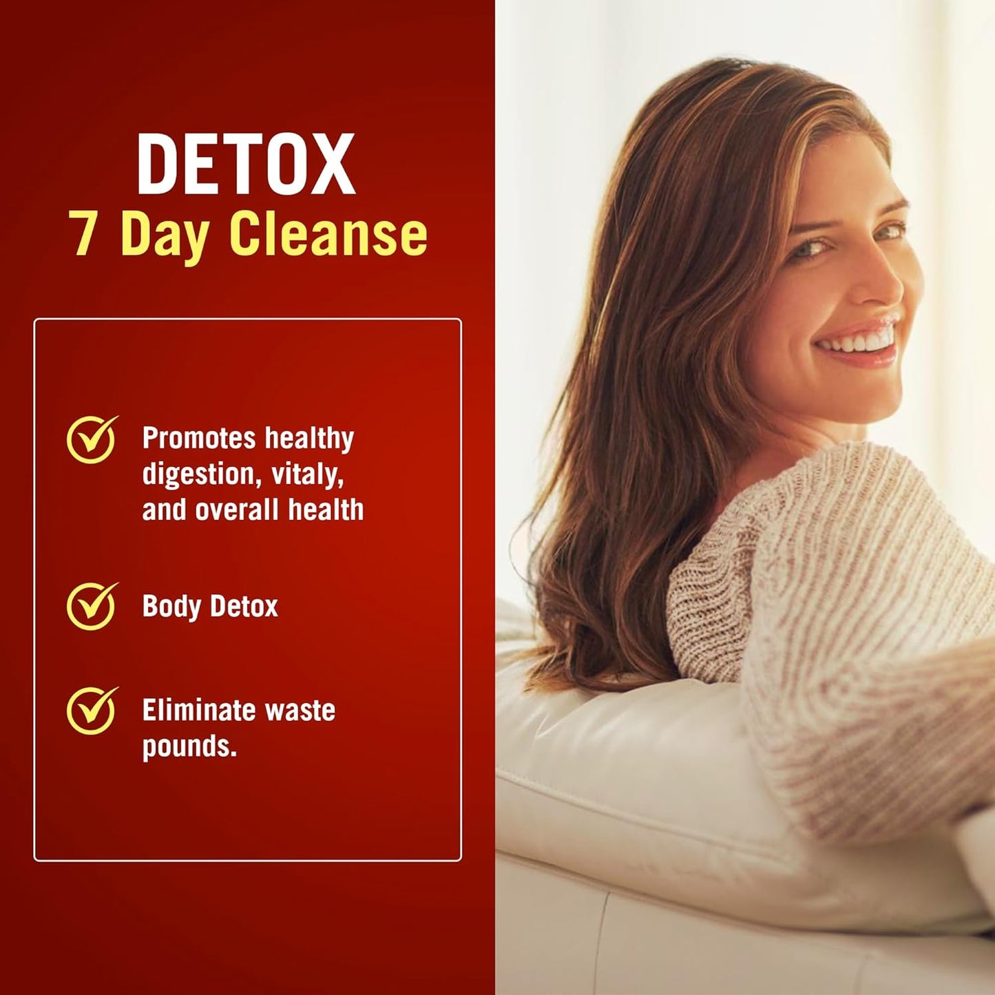 The Cleaner Detox: 7-Day Complete Internal Cleansing Formula for Women, 52 Vegetarian Capsules - Promotes Digestive Health by Century Systems