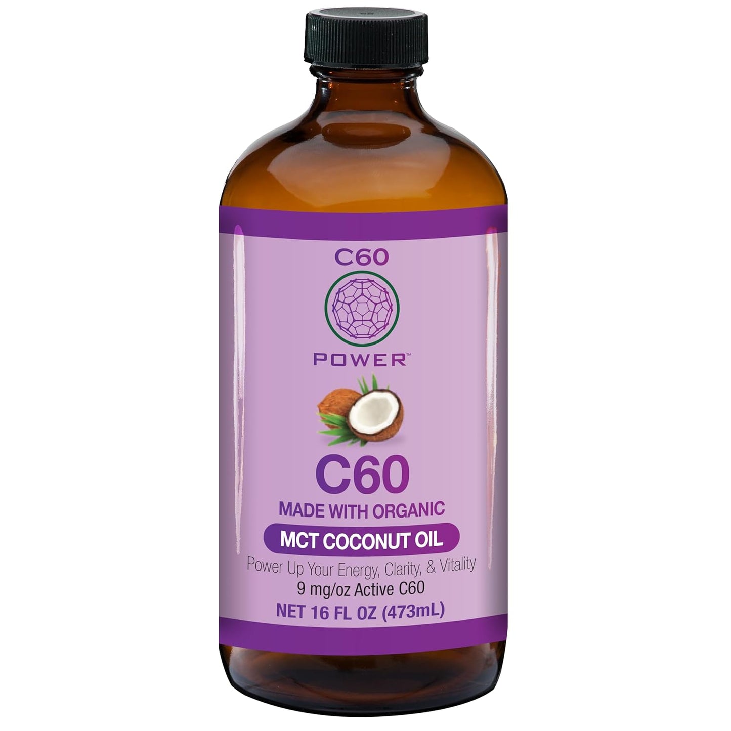 The Executive C60 Kit - C60 Power 16oz Organic MCT Coconut Oil, 16oz Organic Avocado Oil, & 16oz Organic Extra Virgin Olive Oil