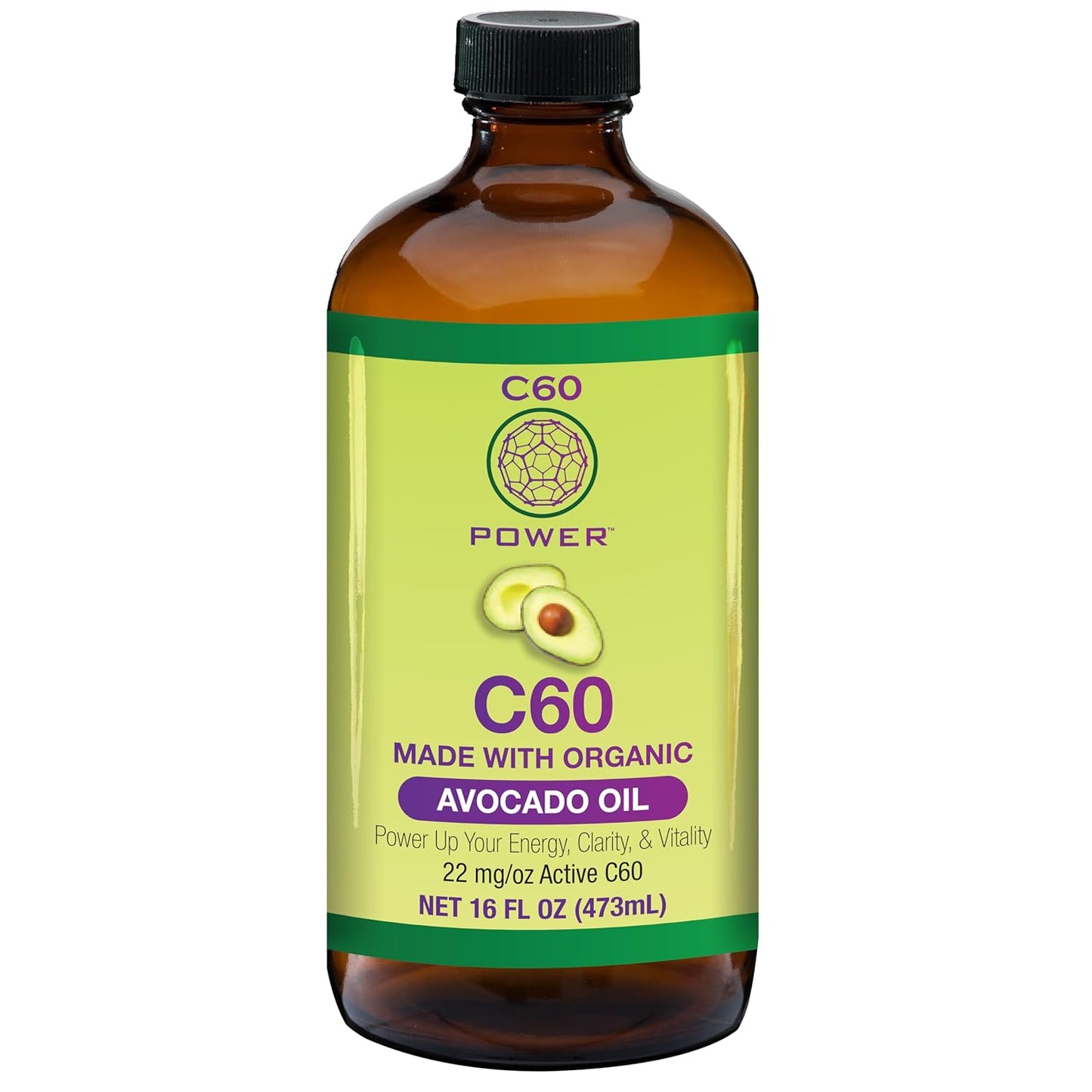 The Executive C60 Kit - C60 Power 16oz Organic MCT Coconut Oil, 16oz Organic Avocado Oil, & 16oz Organic Extra Virgin Olive Oil
