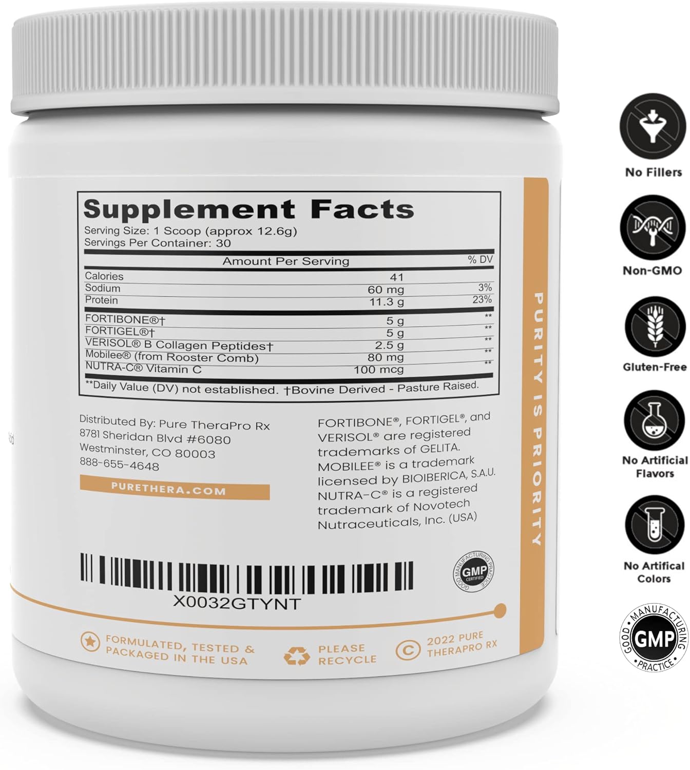 Therapro Rx Healthy Hormones, Hair, Skin & Nails Supplement Bundle - Pure Formula