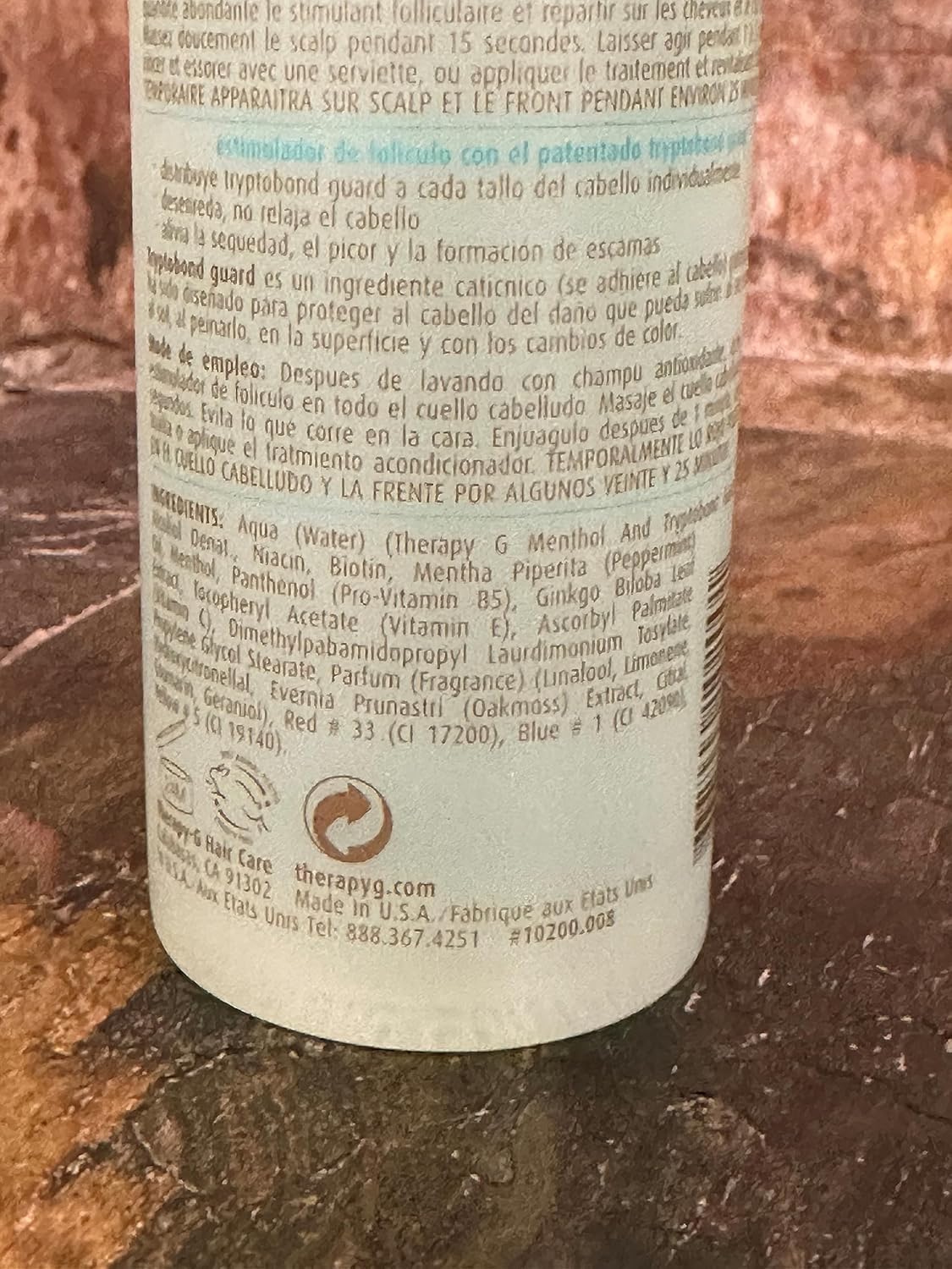 Therapy-G Follicle Stimulator for Hair Growth - 250ml (8.5 oz)