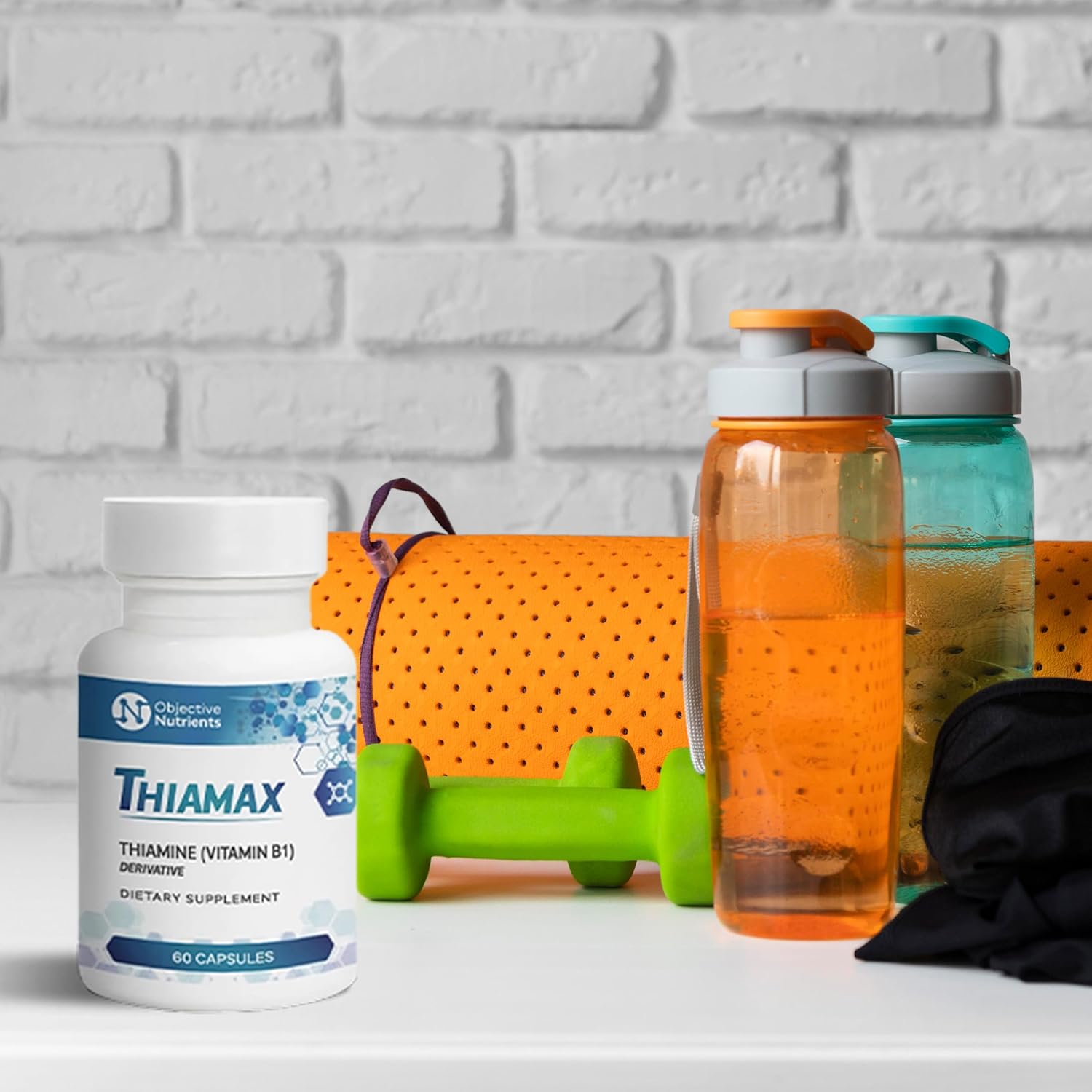 Thiamax Vitamin B1 Capsules - 100mg, 60 Count - Pure Thiamine TTFD Supplement without Fillers - BoostGo Australia