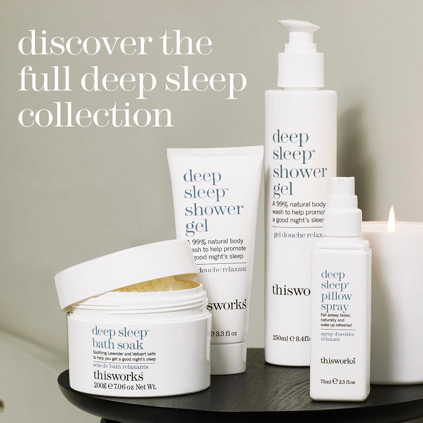 This Works Deep Sleep Pillow Spray & Body Cocoon - Relaxing Sleep Aid for a Restful Night's Sleep