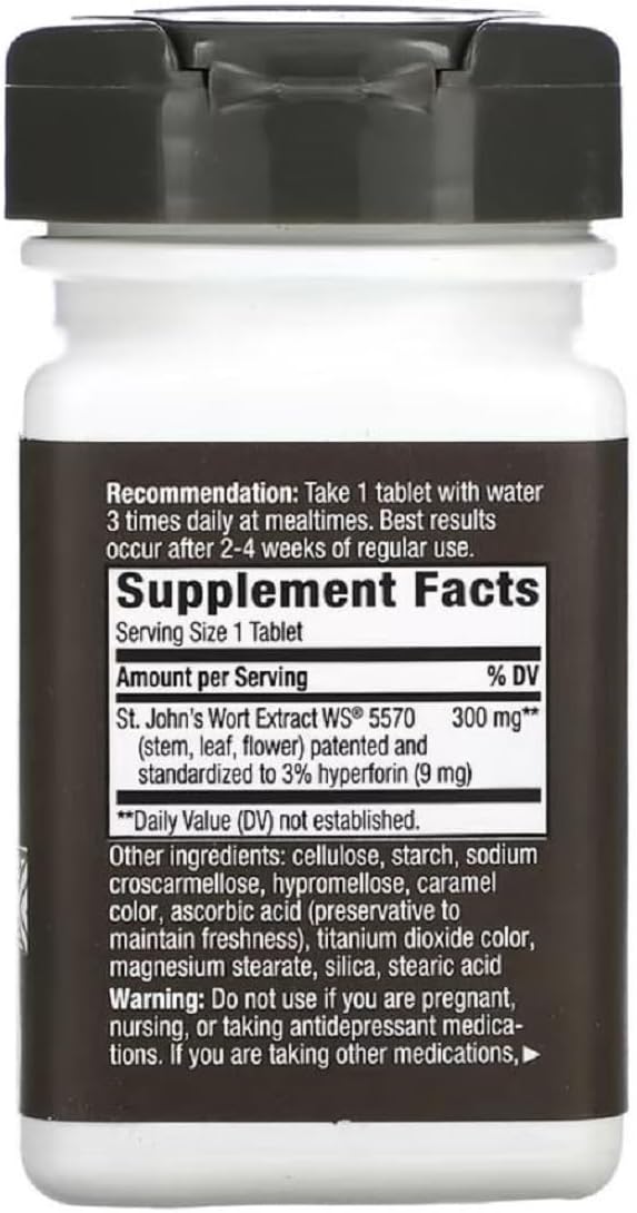 Three-Pack Nature's Way Perika St. John’s Wort Supplement for Mood Support