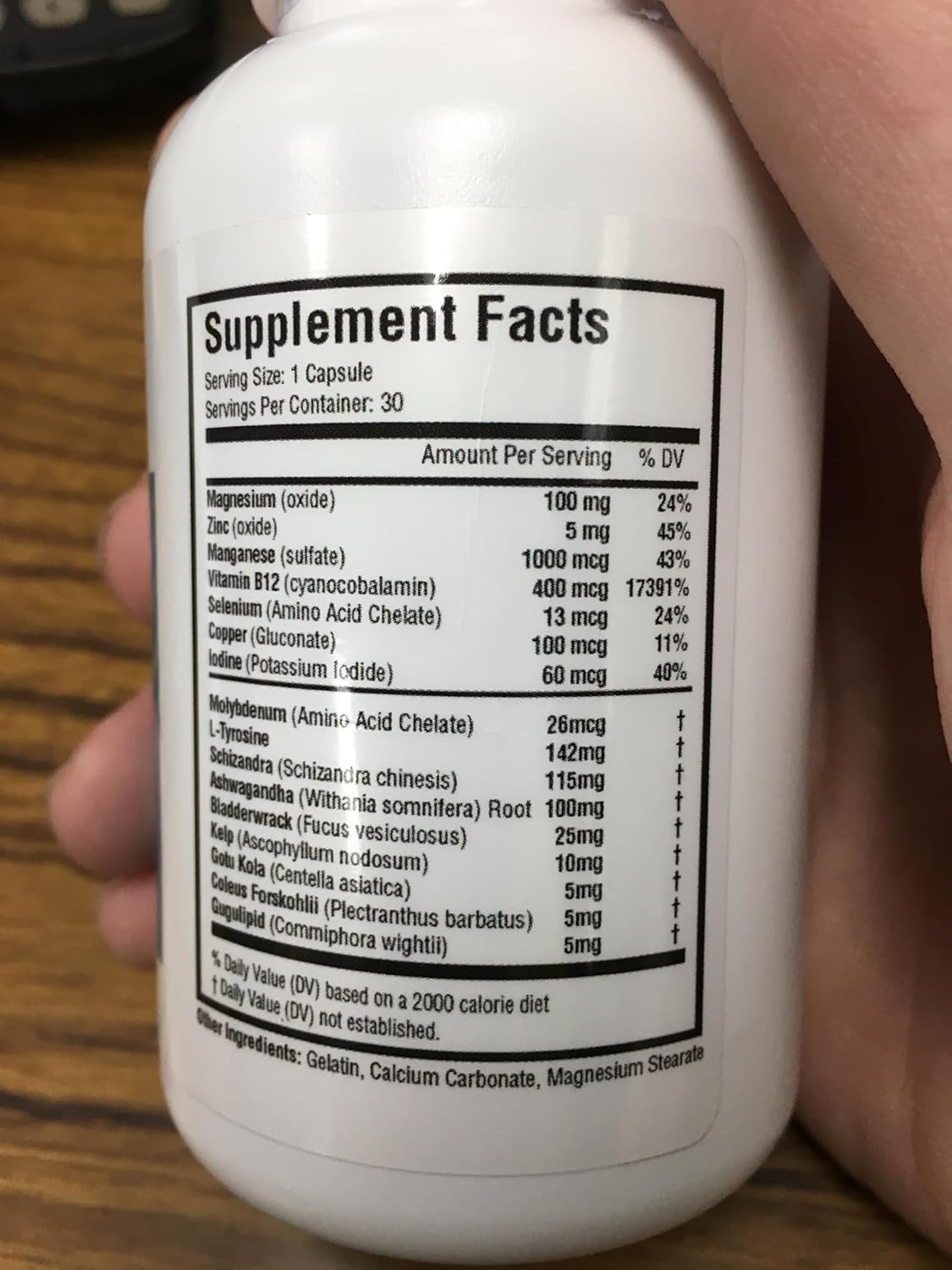 Thyrogenix Thyroid Function Supplement - 2 Bottles, 60 Capsules - Supports Adrenal Glands & Hormonal Balance