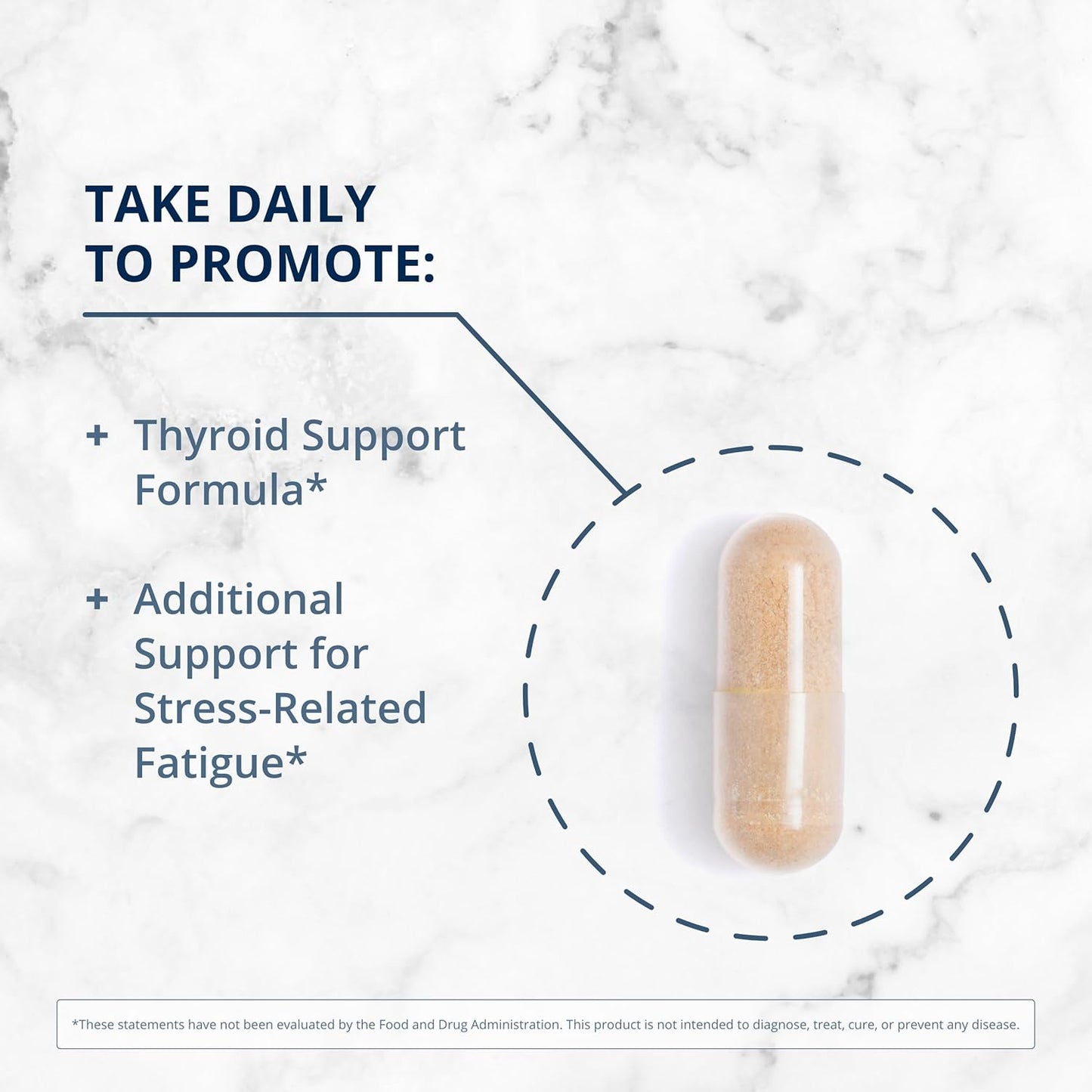 Thyrosol & Magnesium Glycinate Bundle - 90 Thyrosol Tablets for Thyroid Health, 120 Magnesium Glycinate Tablets for Nervous System Support