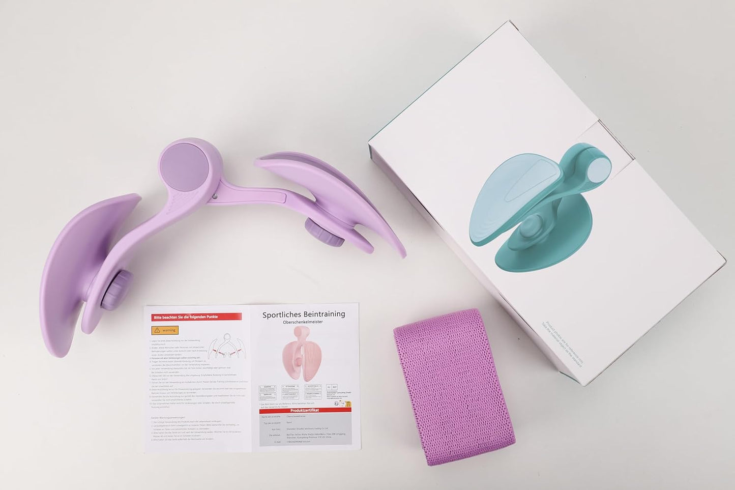 TINRIEF Thigh Master Hip Trainer: Kegel Exerciser for Pelvic Floor & Postpartum Rehab, Inner Thigh Toner Workout