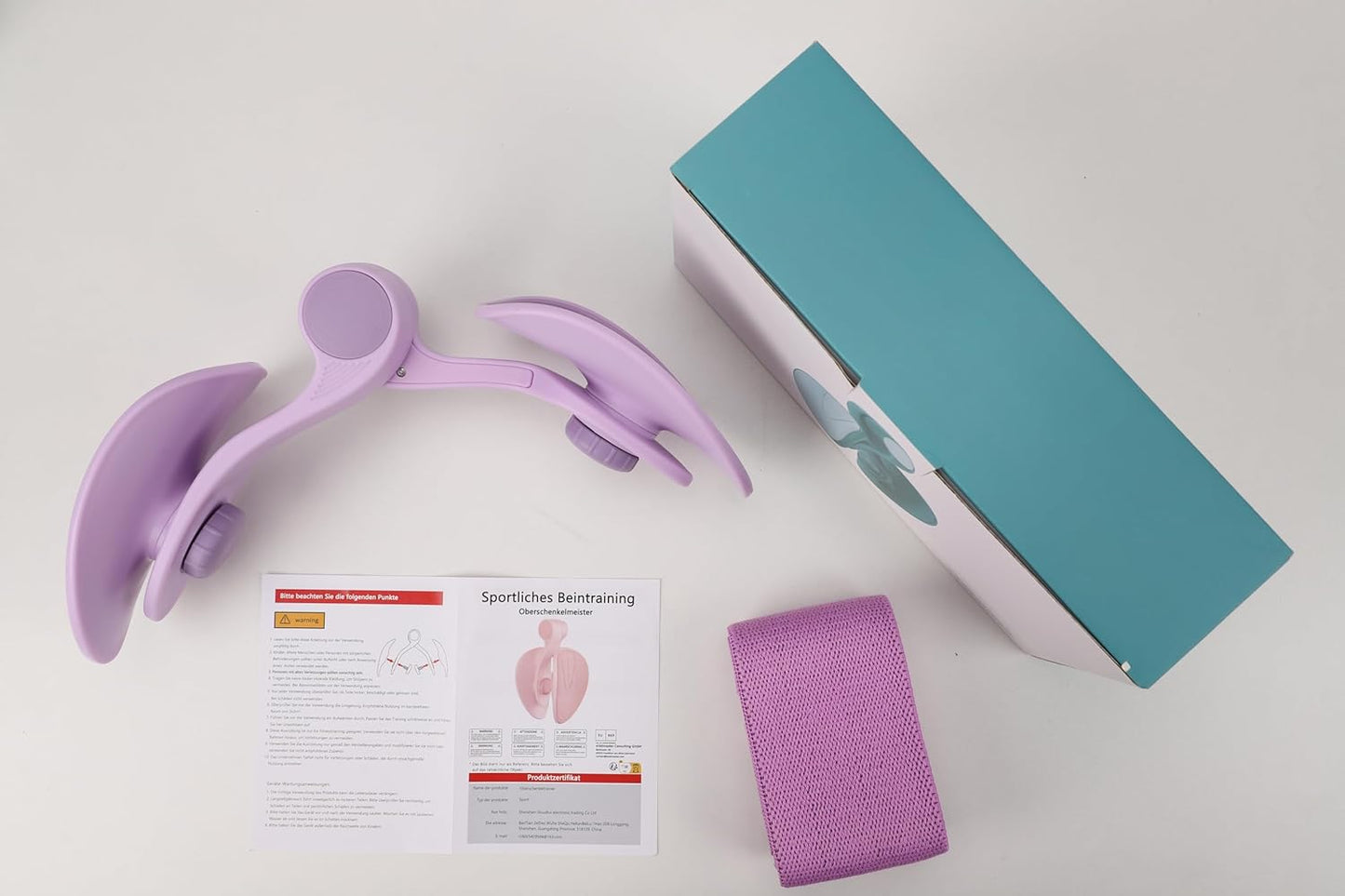 TINRIEF Thigh Master Hip Trainer: Kegel Exerciser for Pelvic Floor & Postpartum Rehab, Inner Thigh Toner Workout