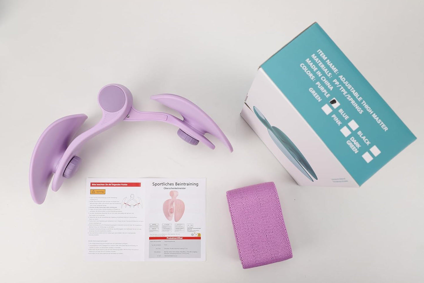 TINRIEF Thigh Master Hip Trainer: Kegel Exerciser for Pelvic Floor & Postpartum Rehab, Inner Thigh Toner Workout