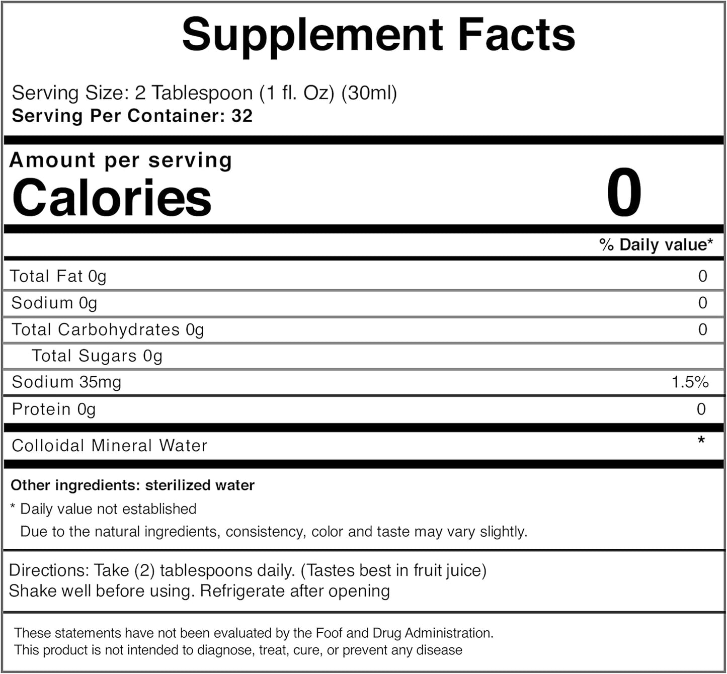 T.J. Clark Legendary Colloidal Mineral Formula 32 fl. oz. - 3 Pack for Enhanced Nutritional Support