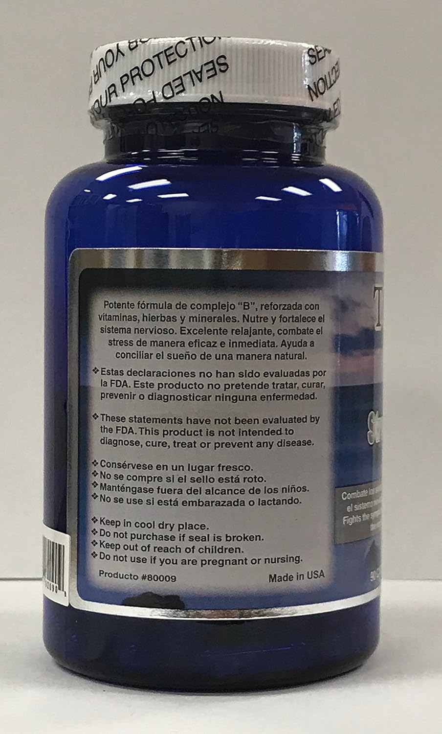 Tonaya Stress-B Complex: Natural Supplement for Stress Management and Improved Wellbeing