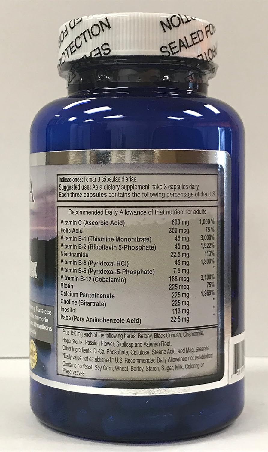 Tonaya Stress-B Complex: Natural Supplement for Stress Management and Improved Wellbeing