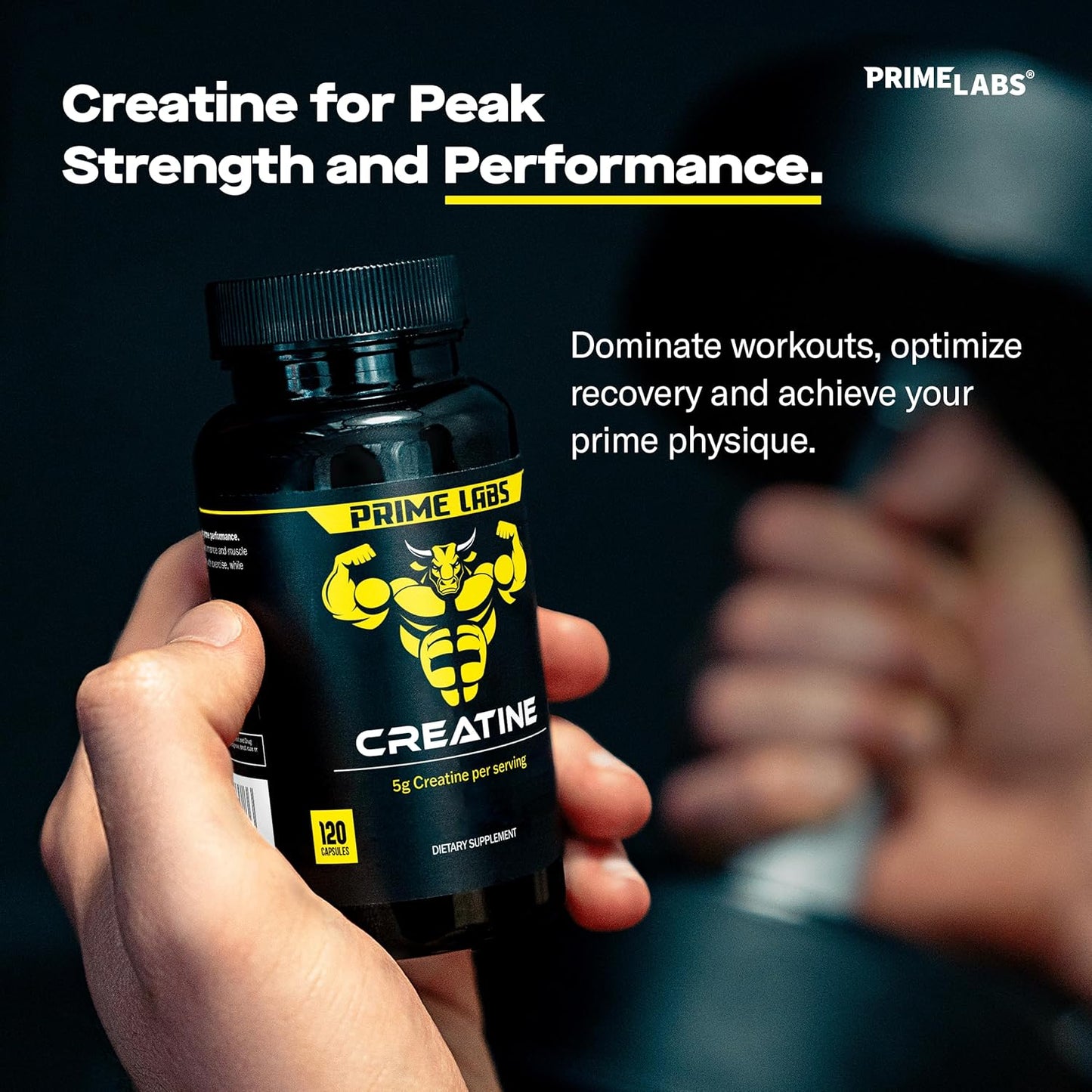 Tongkat Ali Plus and Creatine Capsules Bundle - 60ct and 120ct