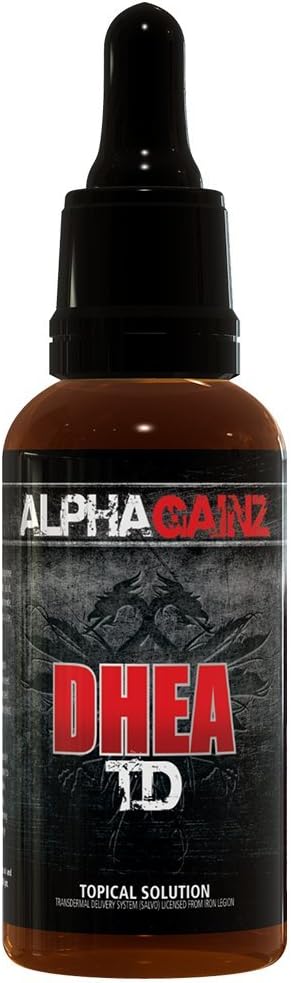 Topical DHEA Supplement by Alpha Gainz for Muscle Growth and Performance Boost