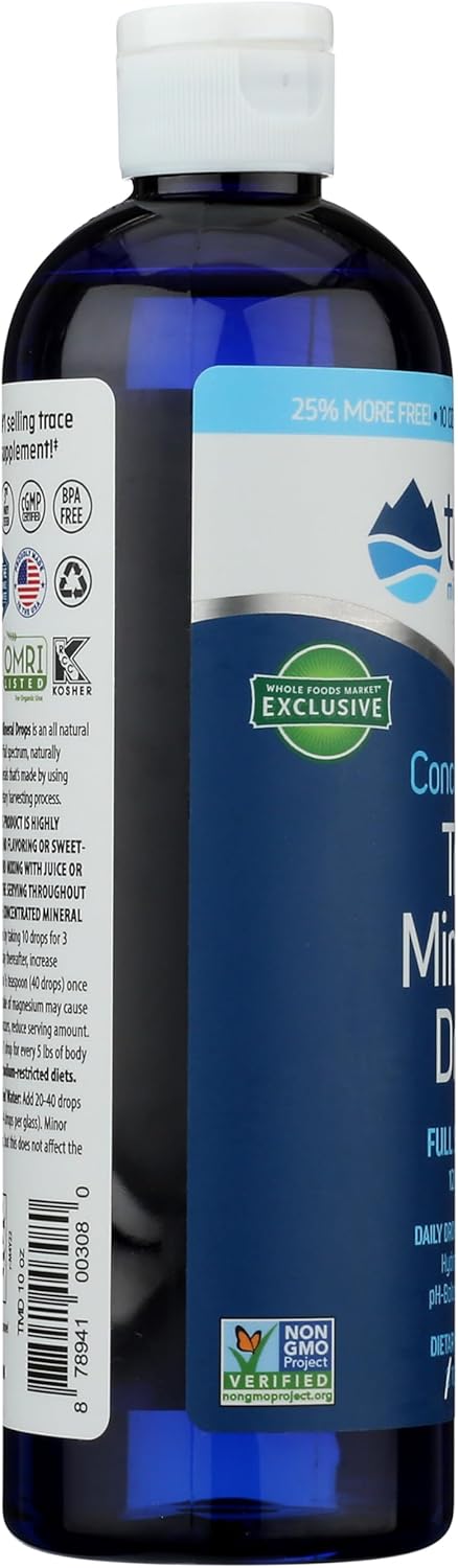 Trace Minerals Research Liquid Trace Mineral Drops - 10 Fluid Ounces