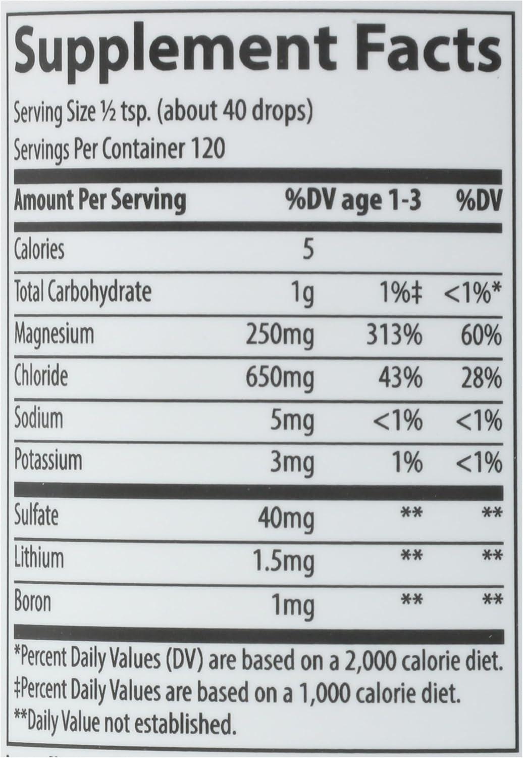 Trace Minerals Research Liquid Trace Mineral Drops - 10 Fluid Ounces