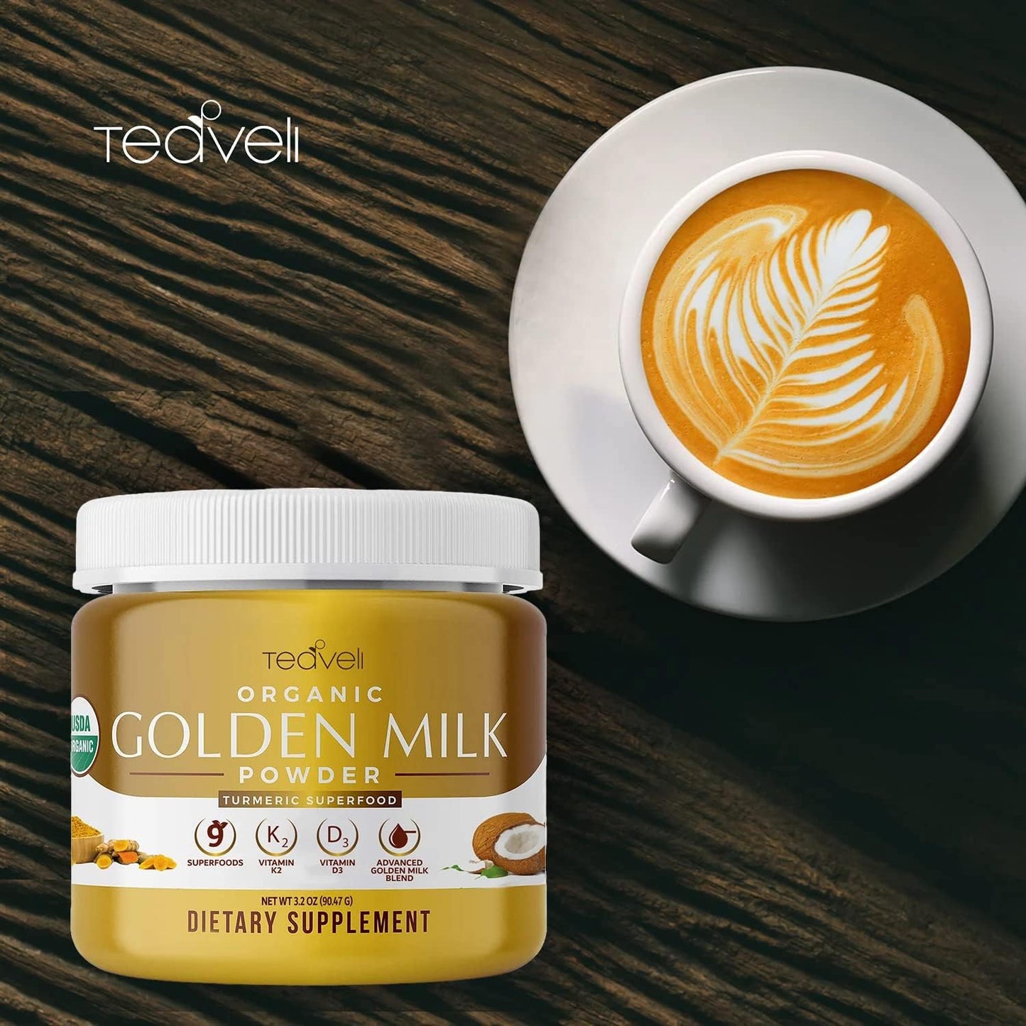 Tranquil Dreams Bundle: Golden Milk and Apigenin for Restful Sleep