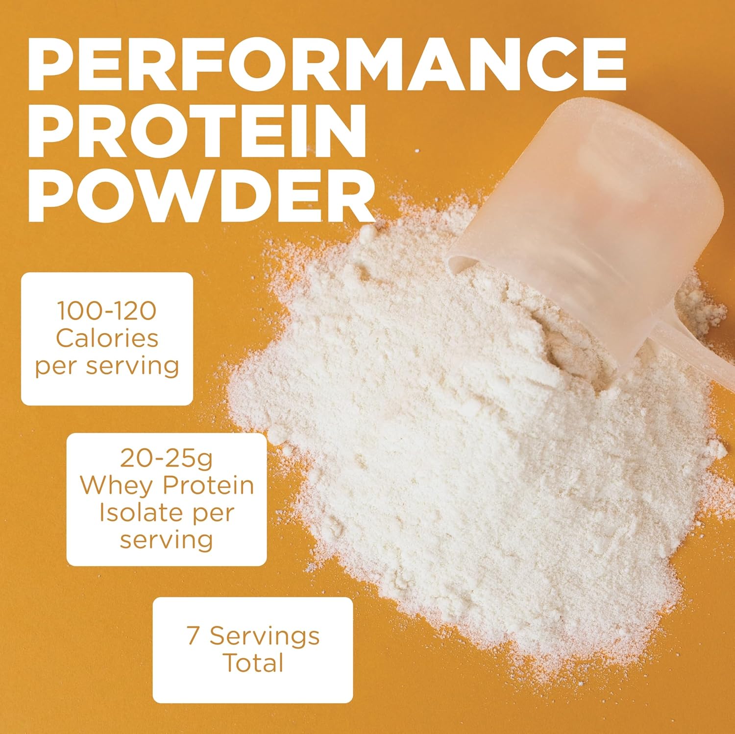 TransformHQ Orange Whip Whey Protein Isolate (WPI) Powder - 7 Servings