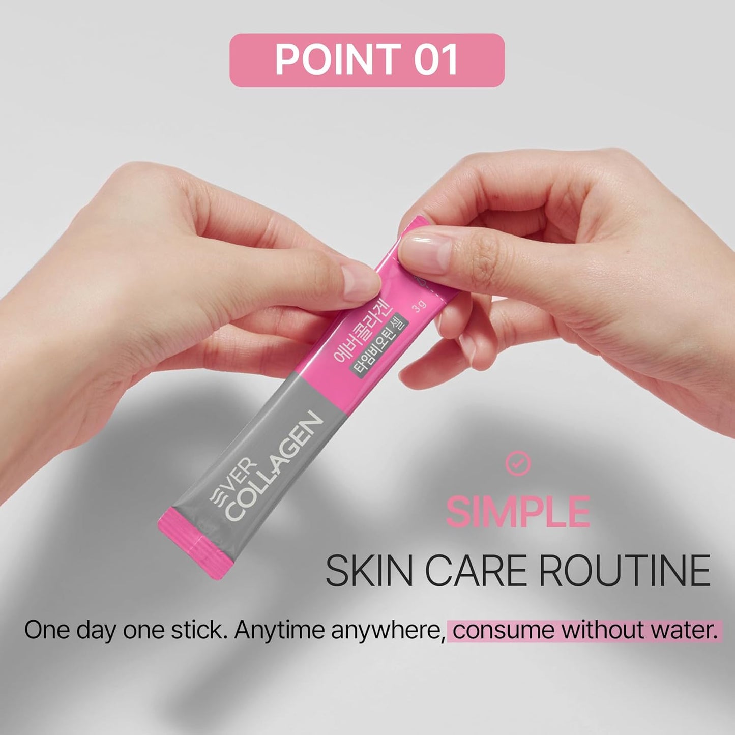 Travel-Friendly Marine Collagen Peptides Powder for Skin, Hair & Nails - Biotin & Protein Supplement in Convenient Stick Packets, 30 Pack