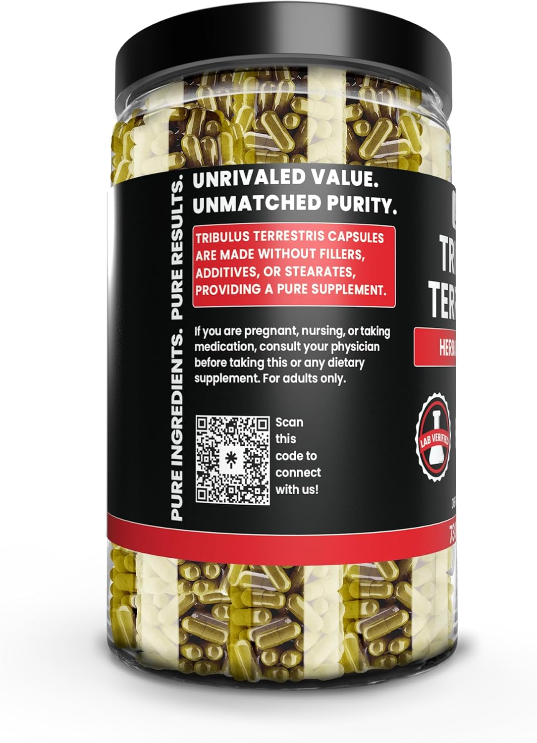 Tribulus Terrestris Capsules - Pure Ingredients, No Fillers, Lab Verified (730 Count) - BoostGo Australia