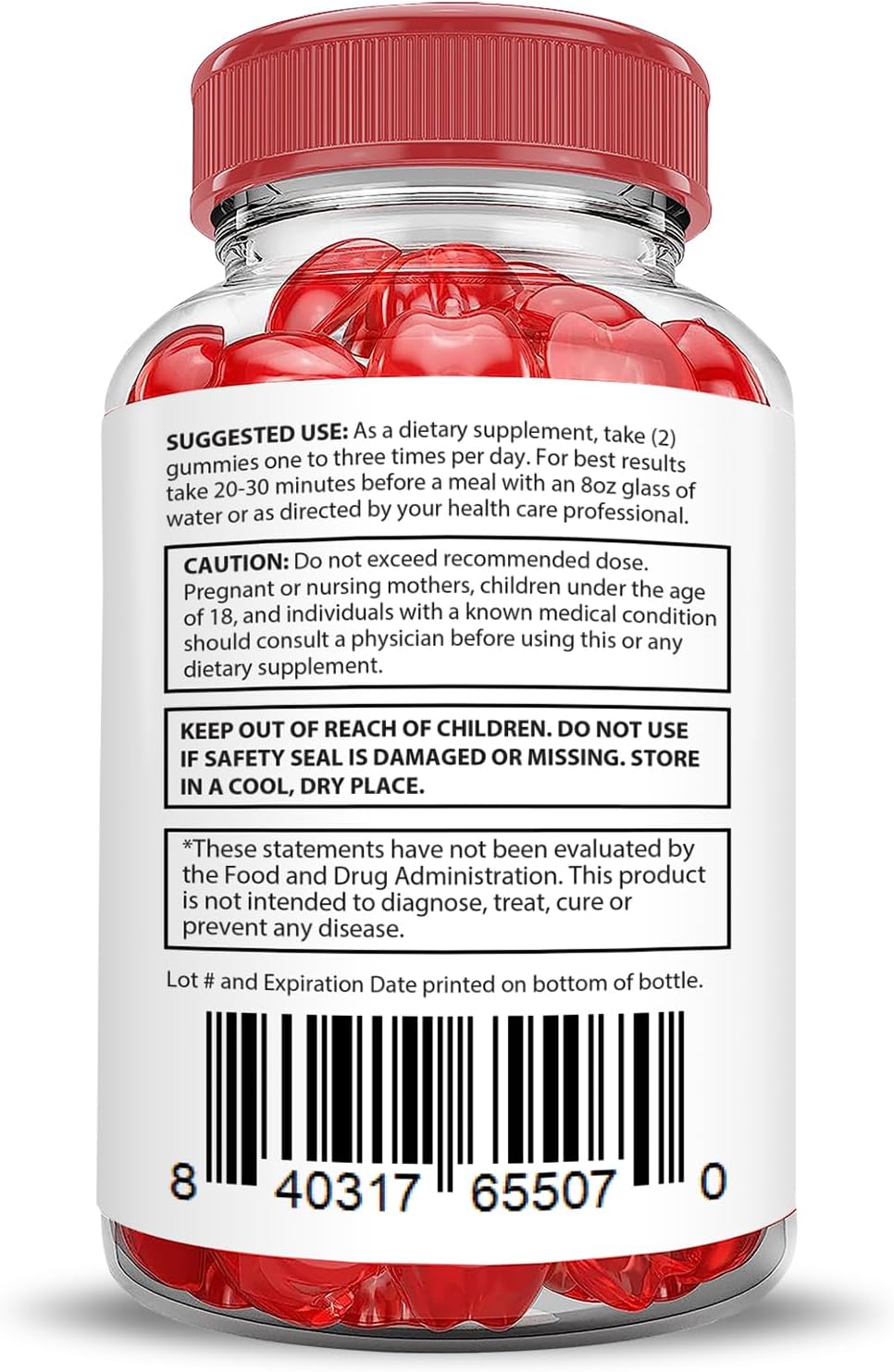 Trim Tummy Keto ACV Gummies Extreme 2000MG with Pomegranate Beet Juice Powder - 60 Vegan Non GMO Gummys