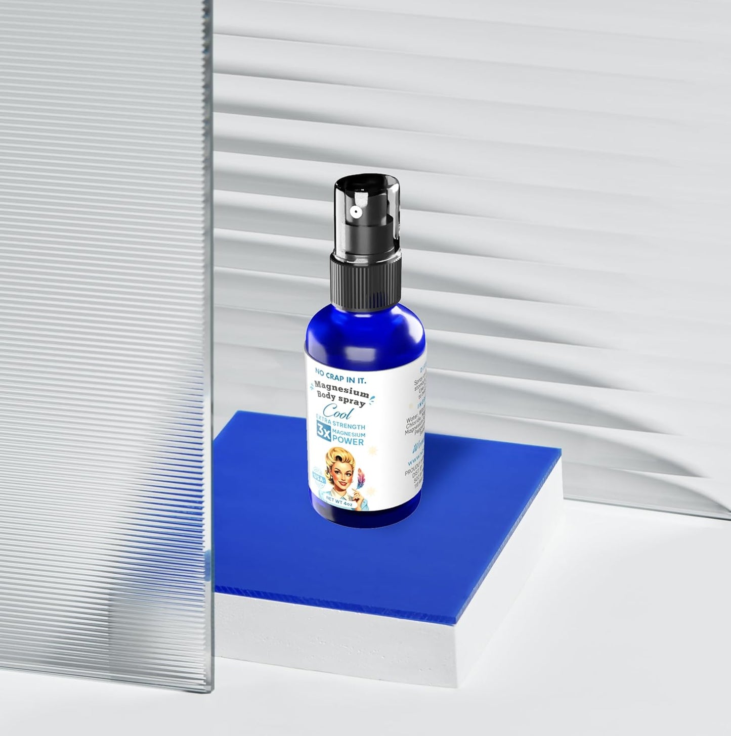 Triple Action Magnesium Spray - Immediate Relief with Magnesium Glycinate, Citrate, and Chloride Blend