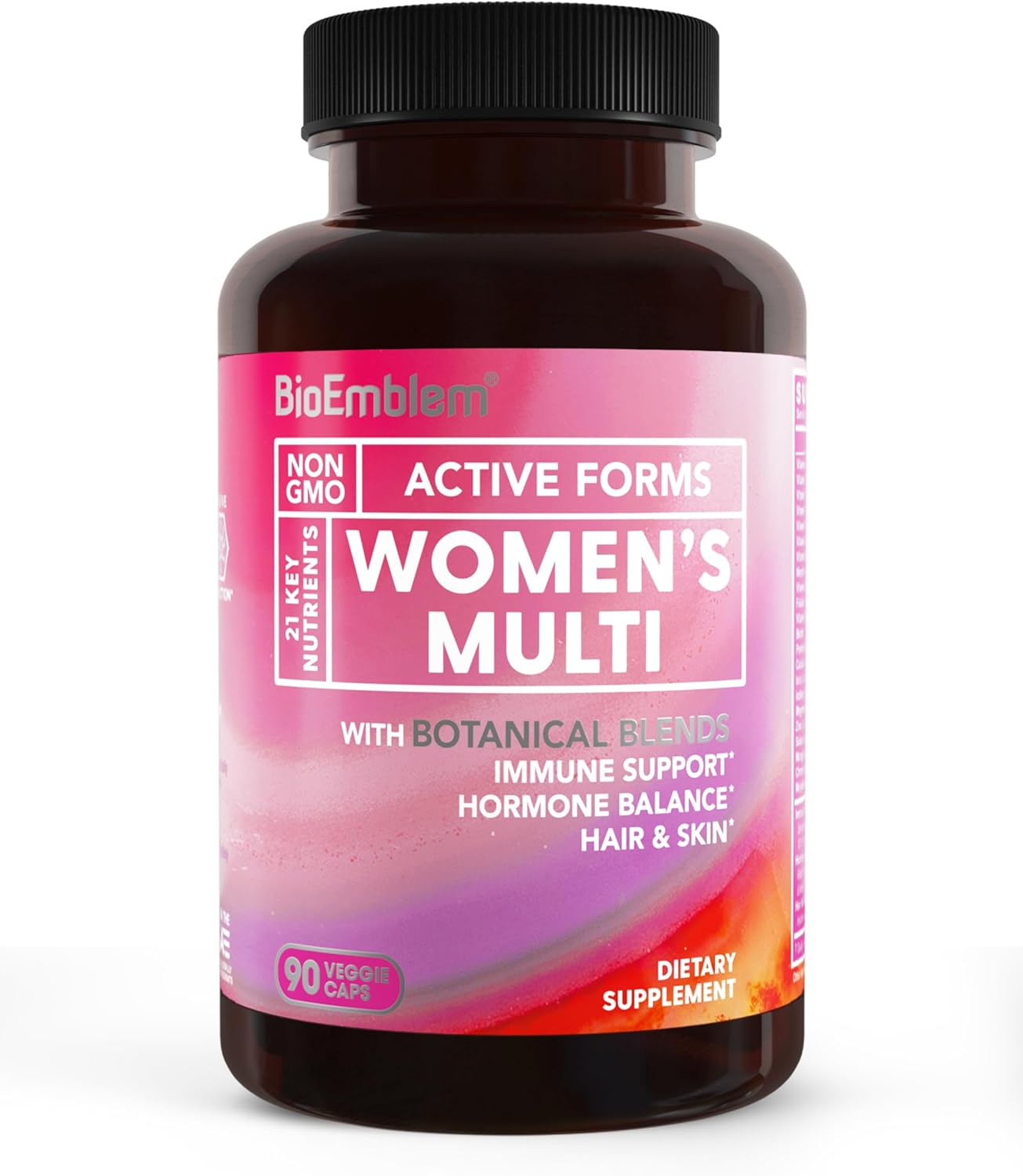 Triple Magnesium Complex with Women's Multivitamin by BioEmblem - Essential Nutrient Support for Women's Health