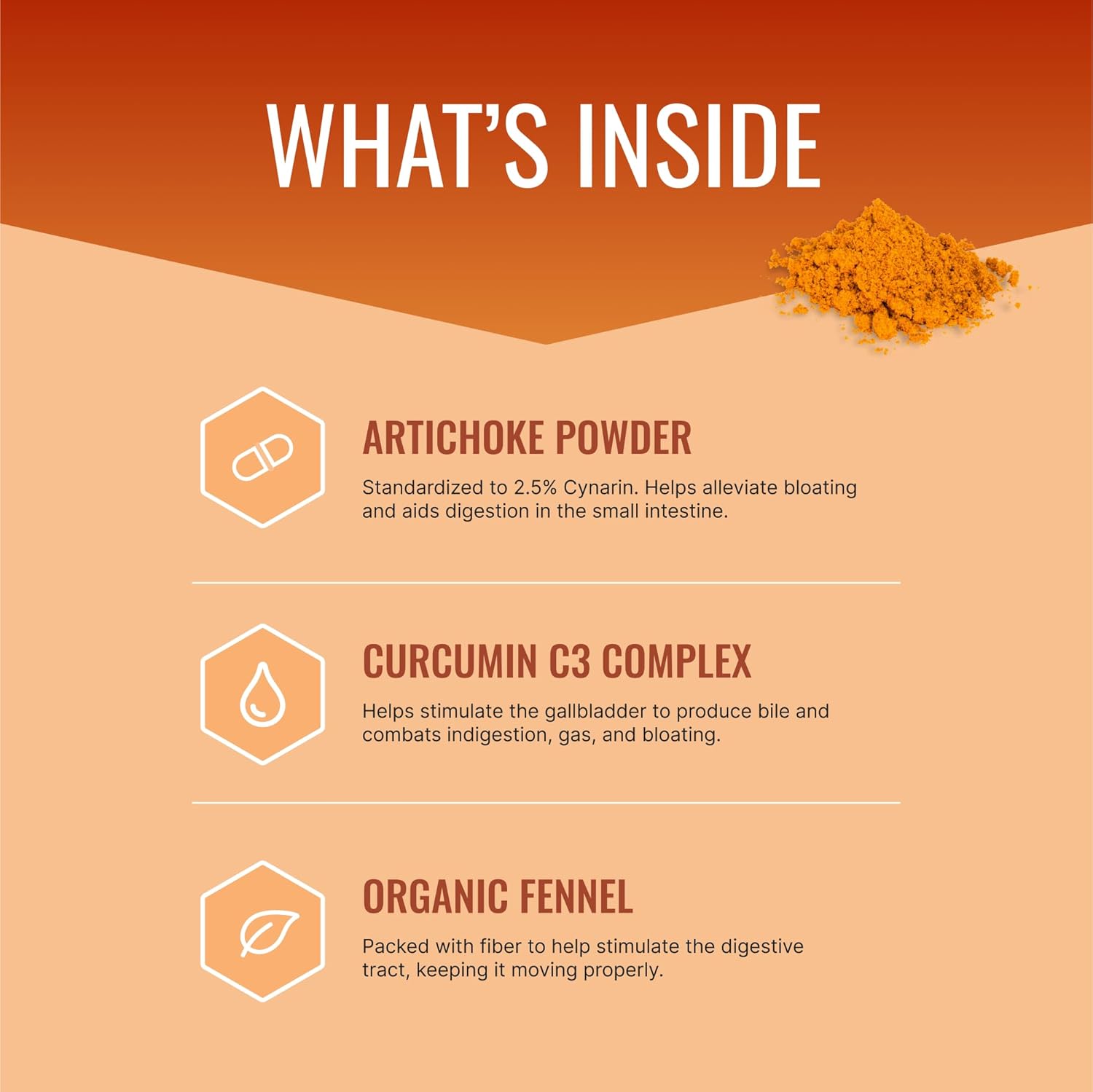 Triple Pack Approved Science® Gaslys™ - Natural Relief for Digestive Tract, Gas, and Stomach Cramps - 60 Count - Artichoke, Ginger, Fennel Seed