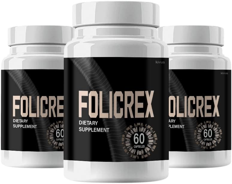 Triple Pack of Folicrex Dietary Supplements - Boost Your Folate Levels with This Bundle of 3 Packs