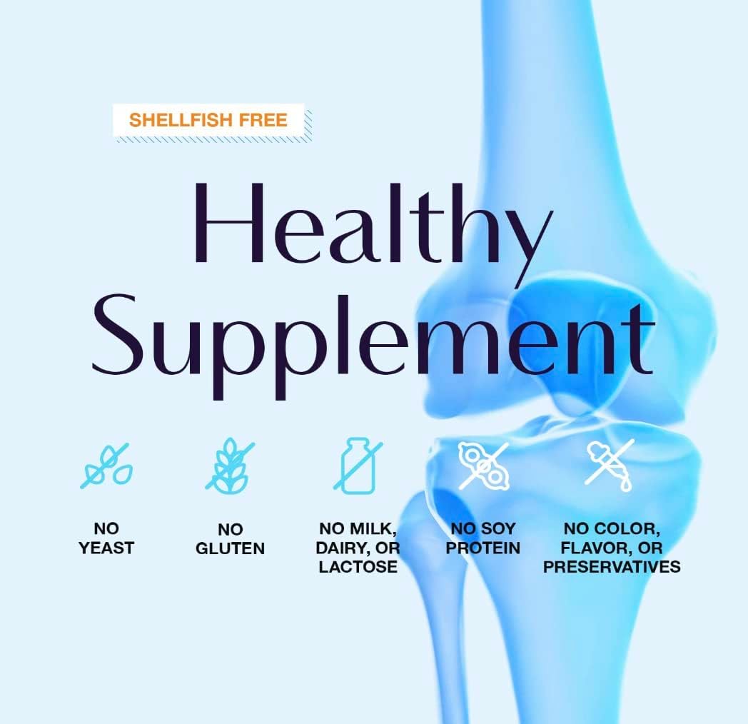 Triple Strength Bone & Joint Health Powder Supplement with MSM, Glucosamine, & Chondroitin - 30 Scoops