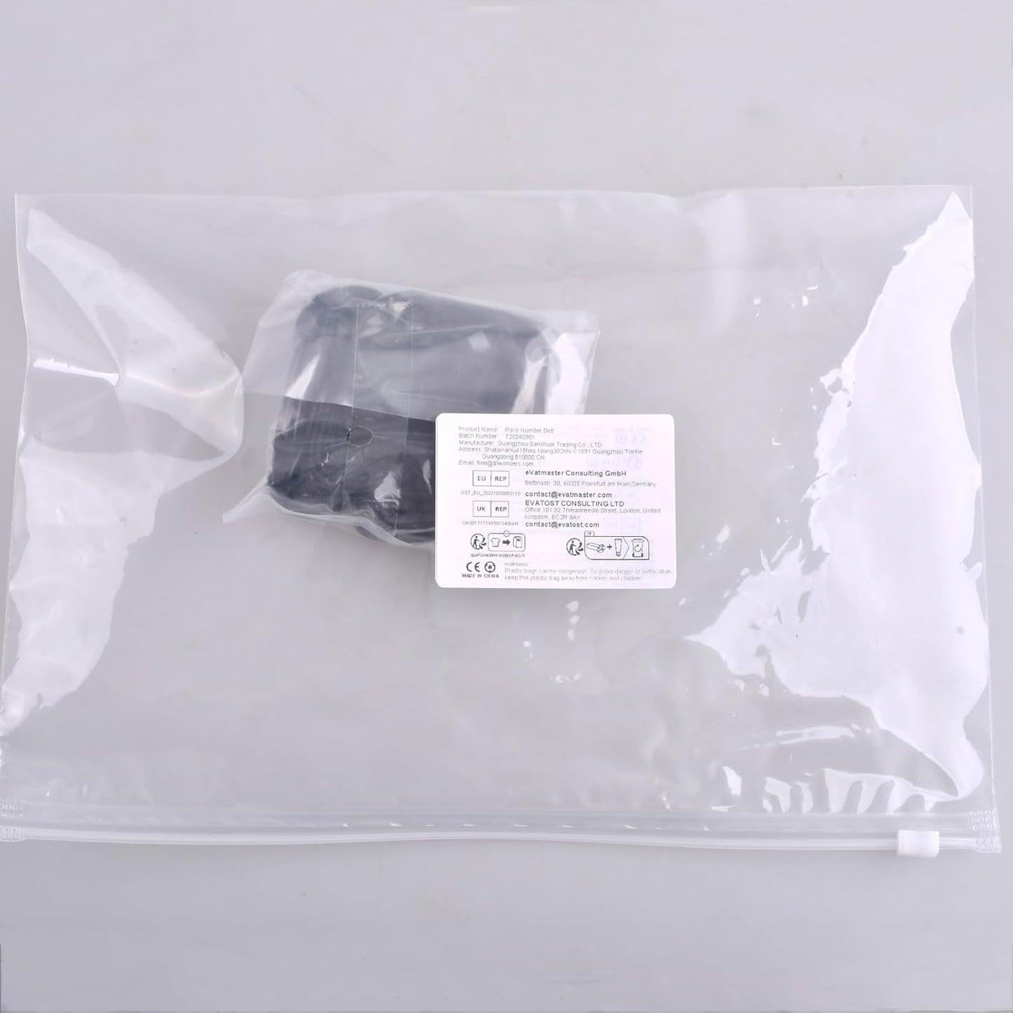 TRIWONDER Race Number Belt for Running, Cycling, Marathon, Triathlon - Bib Holder and Strap for Runners