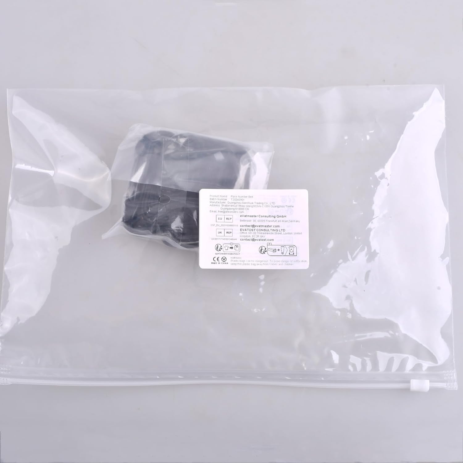 TRIWONDER Race Number Belt for Running, Cycling, Marathon, Triathlon - Bib Holder and Strap for Runners