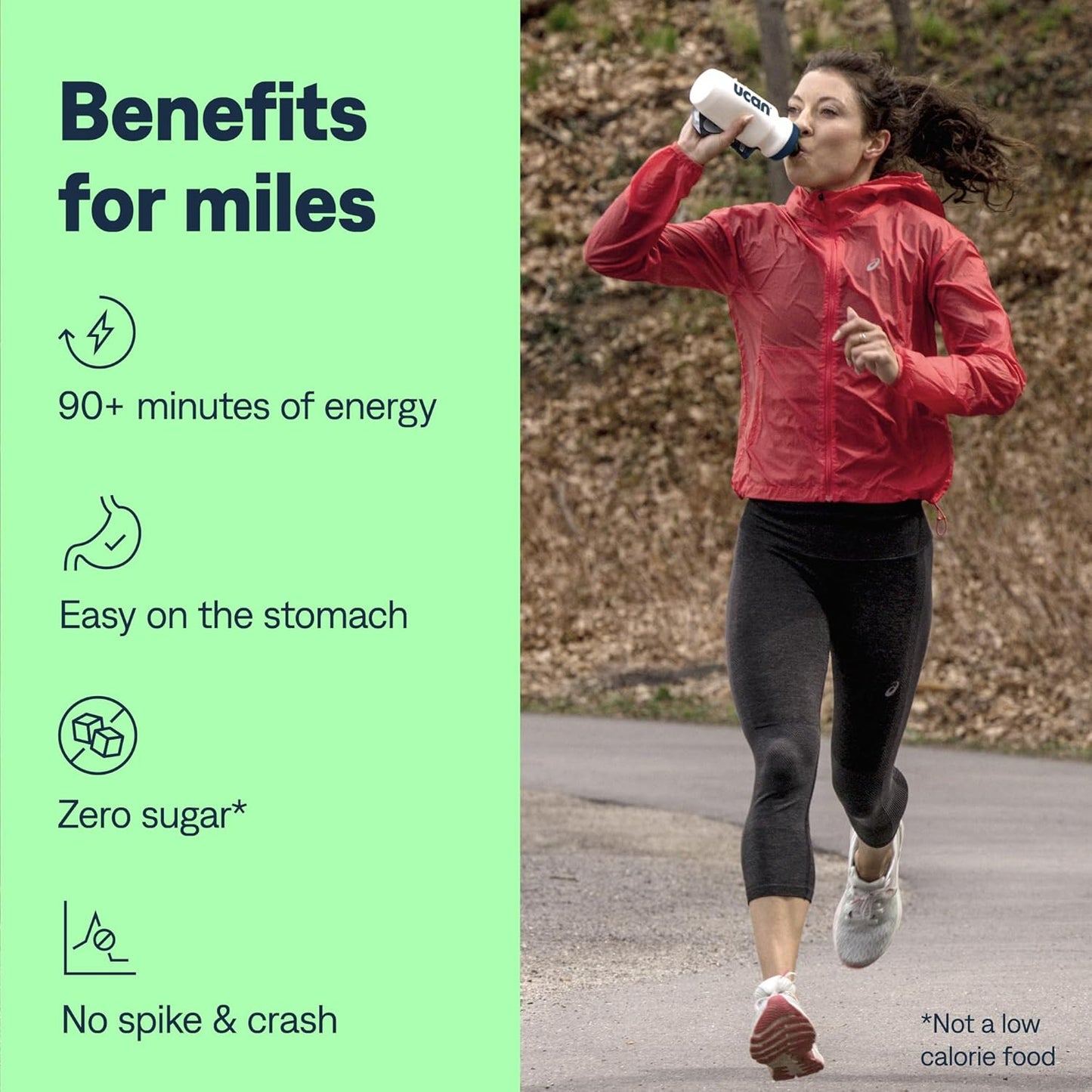 Tropical Orange UCAN Energy Powder - Keto, Sugar-Free Pre & Post Workout for Men & Women - Non-GMO, Vegan, Gluten-Free - Ideal for Runners, Gym-Goers, and Athletes - 28 Servings, 24.6oz - BoostGo Australia