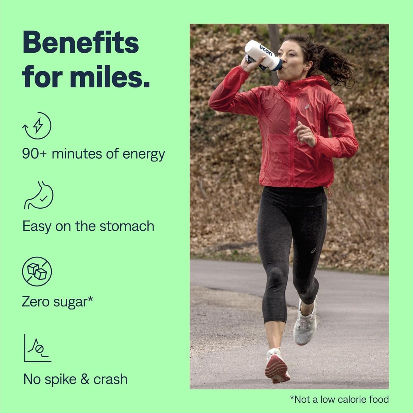 Tropical Orange UCAN Energy Powder: Keto, Sugar-Free Pre & Post Workout for Athletes - Non-GMO, Vegan, Gluten-Free (12 Servings, 25g) - BoostGo Australia