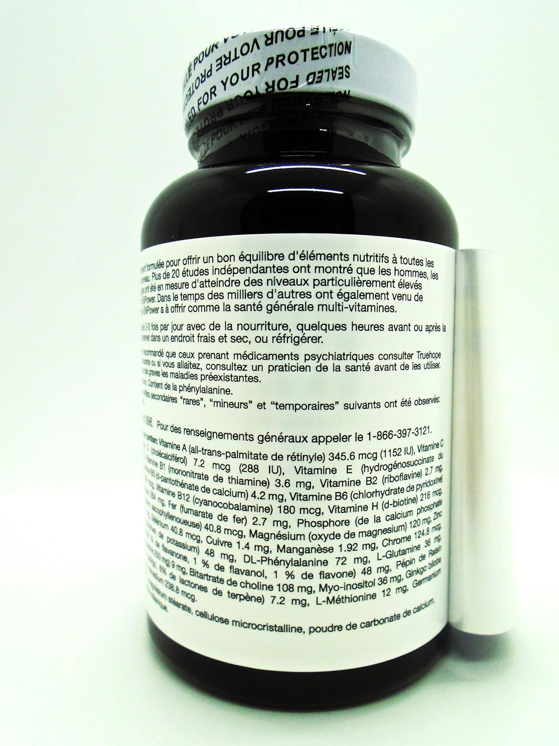 Truehope Essential Mineral Power Supplement - 120 Capsules for Nutritional Support