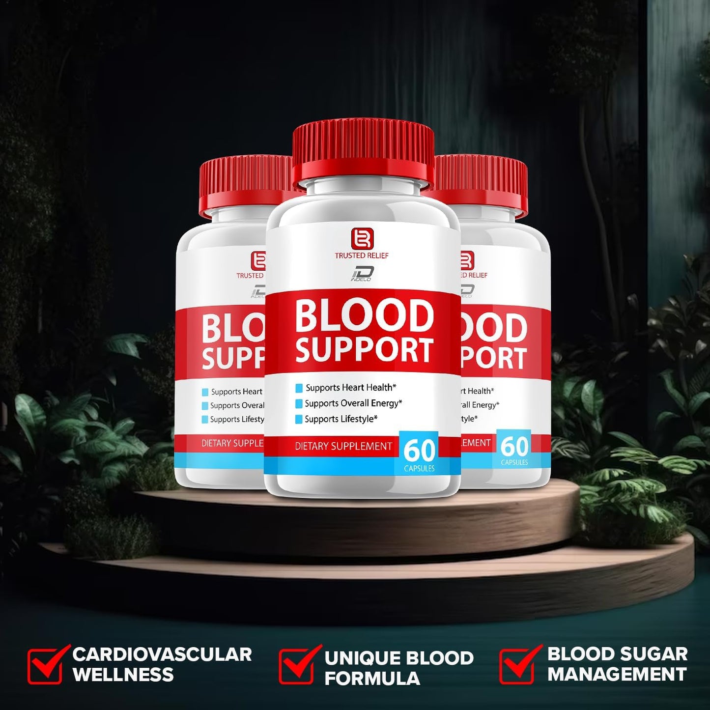 TrustedRelief Advanced Supplement - Natural Energy Support Capsules for Healthy Levels, Trusted Relief Reviews - 2 Pack (120 Capsules) - BoostGo Australia