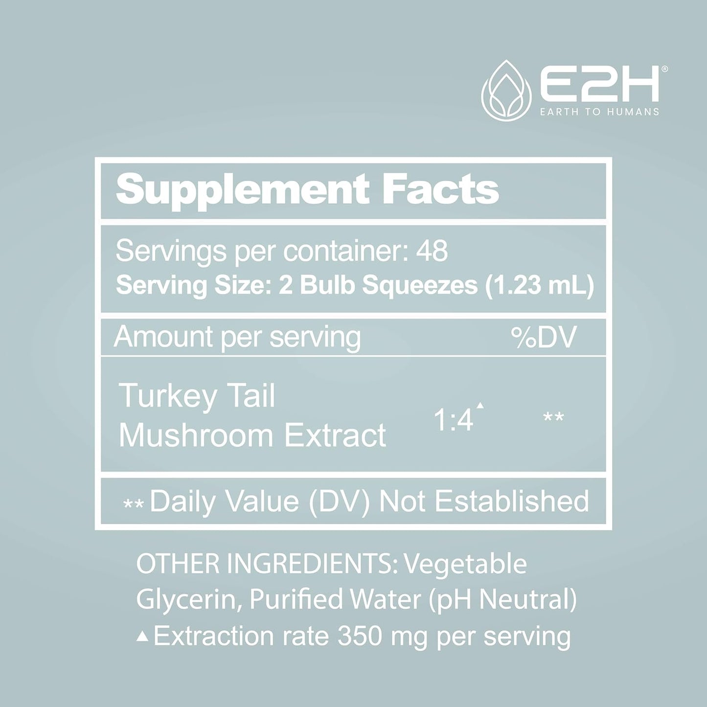 Turkey Tail Mushroom Extract for Immune & Digestive Support - Vegan & Non-GMO Supplement (2 Bottles)